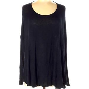 Phanuel | Long Sleeve Black Top Medium